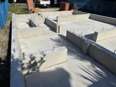 住宅基礎工事|養生・型枠解体・仕上がり確認