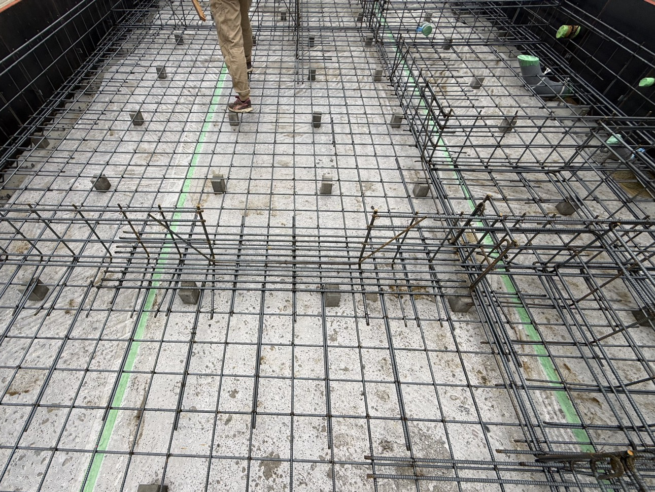 立ち上がり筋との接続